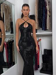 Kassie Black Statement Mini Dress – Luxe LBD Edition